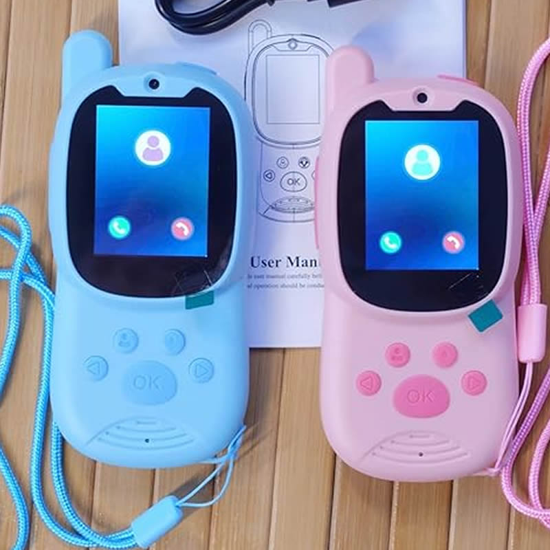 Smartwatch Watches For Kid Boy - Talkies-walkies mignons, lot de 2, rechargeables,