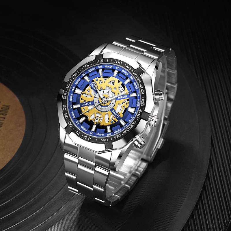 Smartwatch Luxury Watches For Men - Montre squelette de luxe pour hommes,