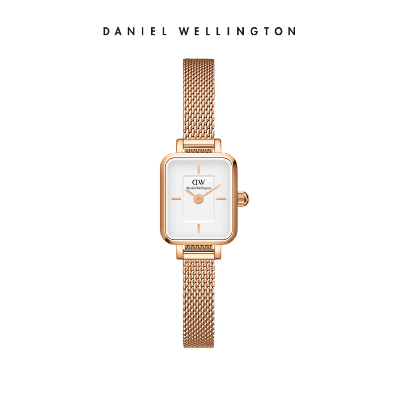 Mesh Stainless Strap - Montre pour femme Daniel Wellington Quadro