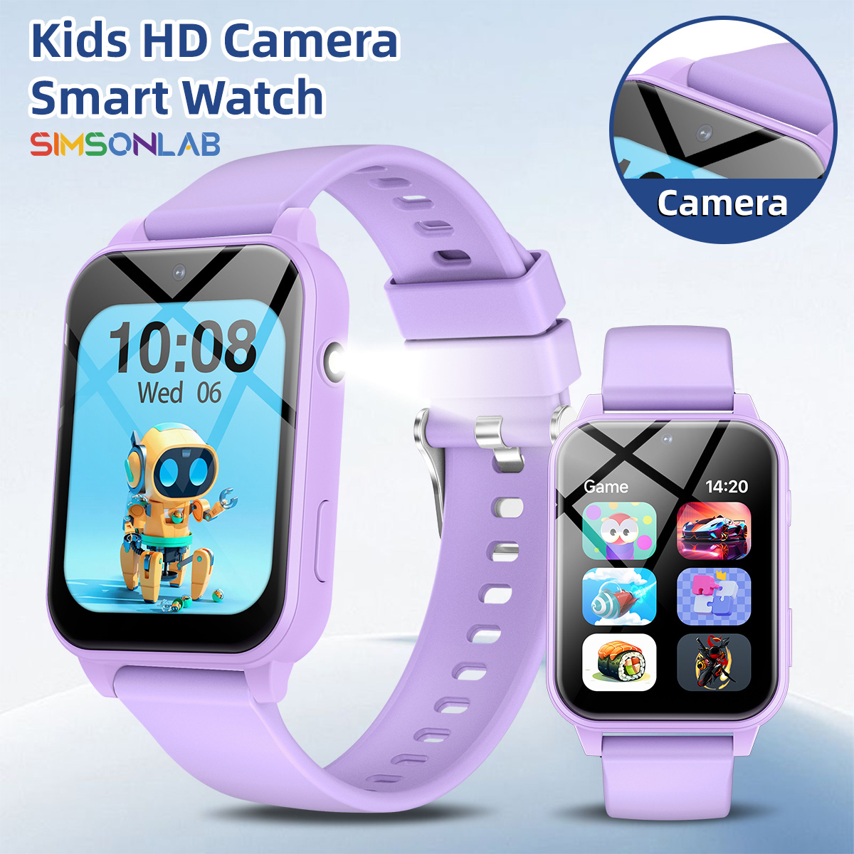 Smartwatch Watches For Kid Boy Waterproof - Nouvelle Montre Connectée Enfant 2026 Multifonction