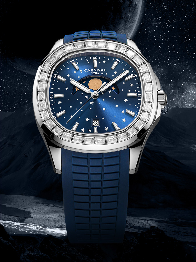 Smartwatch Luxury Watches For Men - Montre de luxe Ronda Quartz Carnival