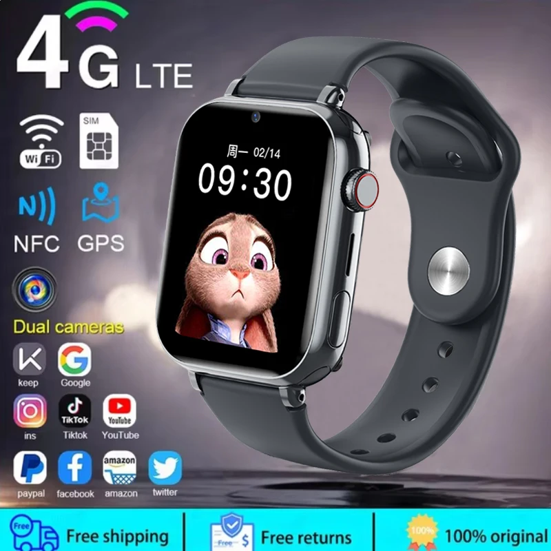 Smartwatch Watches For Kid Boy Waterproof - Montre connectée LBS pour enfants, localisation