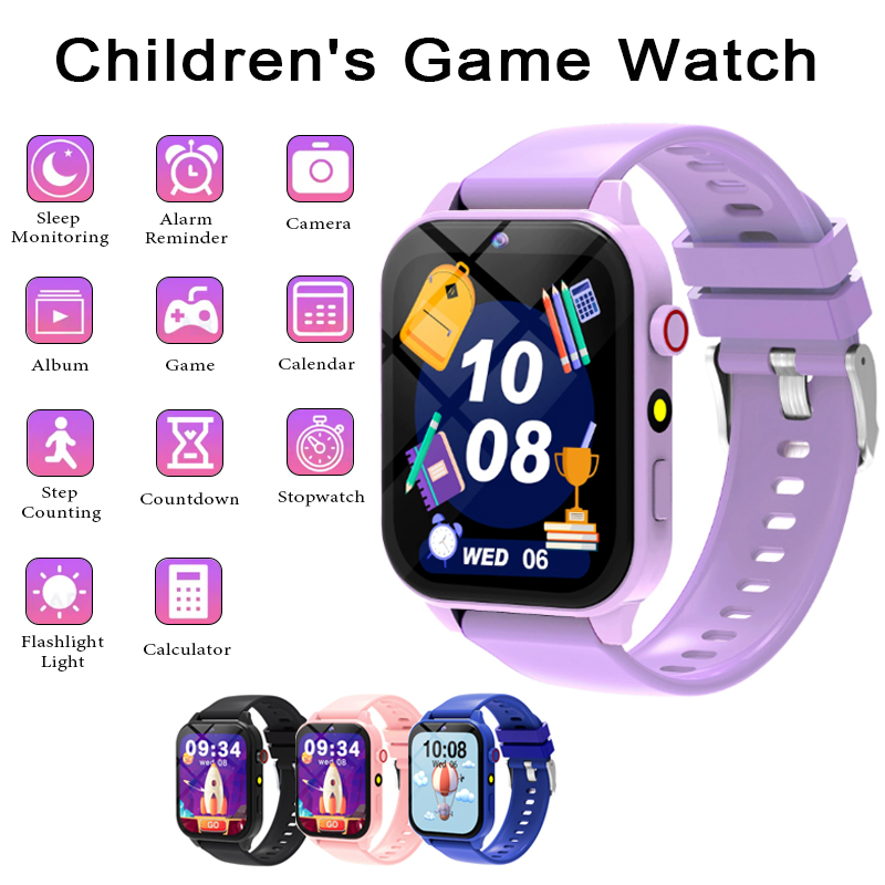 Smartwatch Watches For Kid Boy - Montre connectée de jeux pour enfants,