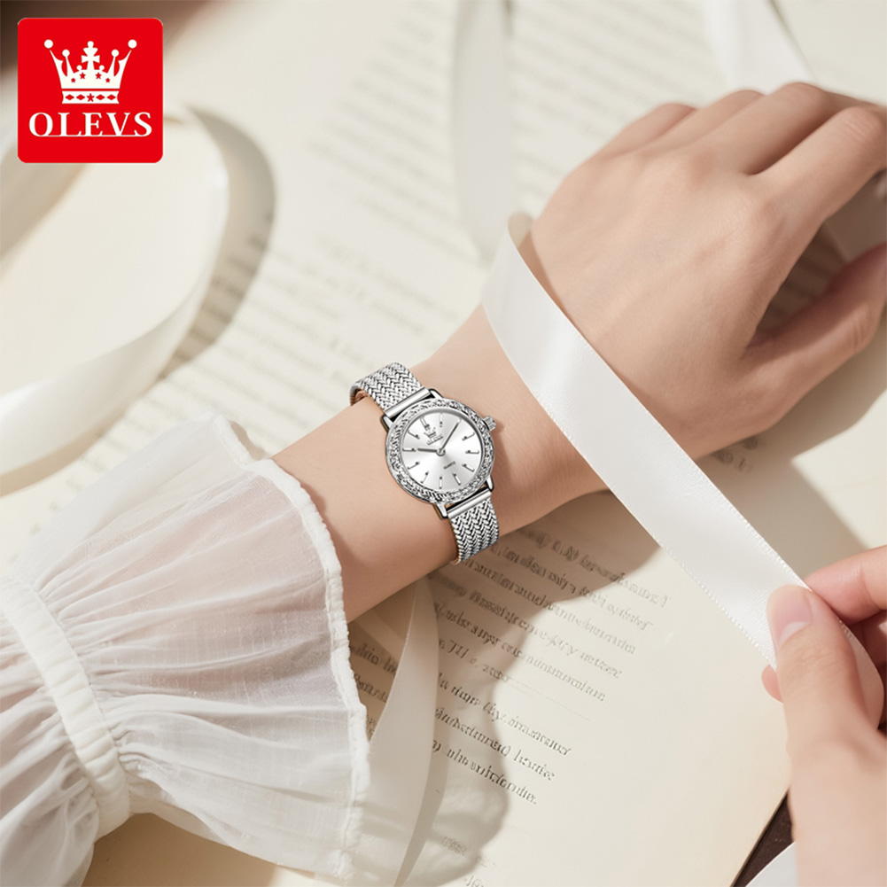 Montres OLEVS 5643 pour femmes - Mesh Stainless Strap avis et prix