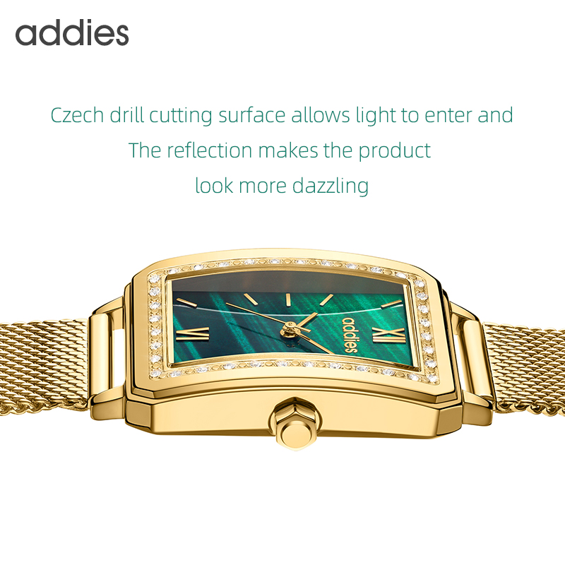 Montre-bracelet à quartz ADDIE - Mesh Stainless Strap avis et prix