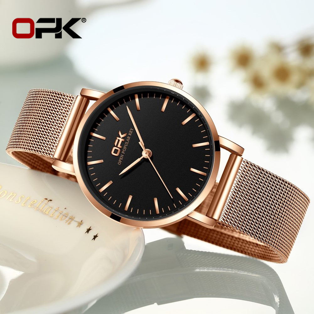 OPK 8101 montre pour femme mon - Mesh Stainless Strap avis et prix