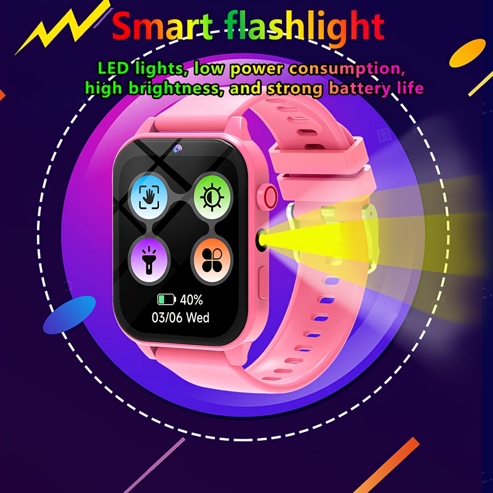 Montre connectée pour enfants, - Smartwatch Watches Gift For Boys On Birthday avis et prix