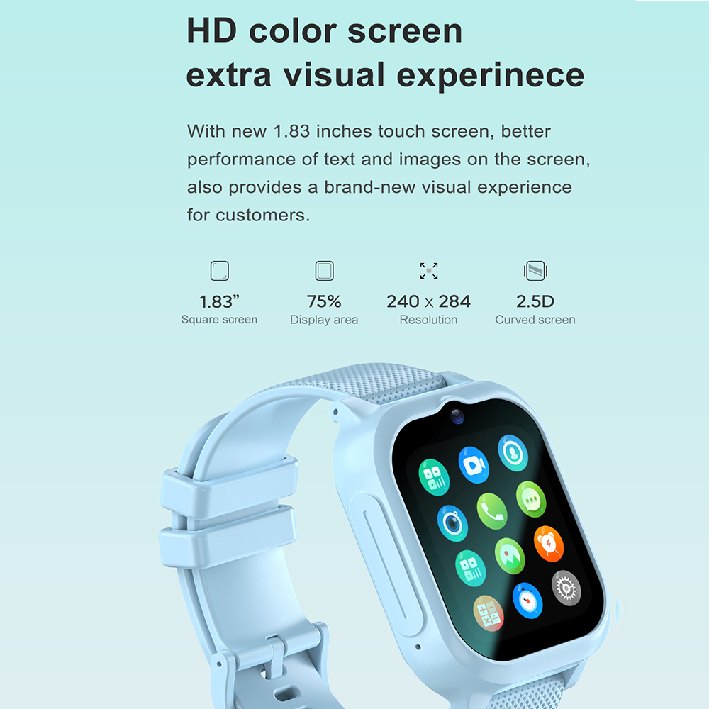 Montre intelligente enfants 4G - Smartwatch Watches For Kid Boy Waterproof avis et prix