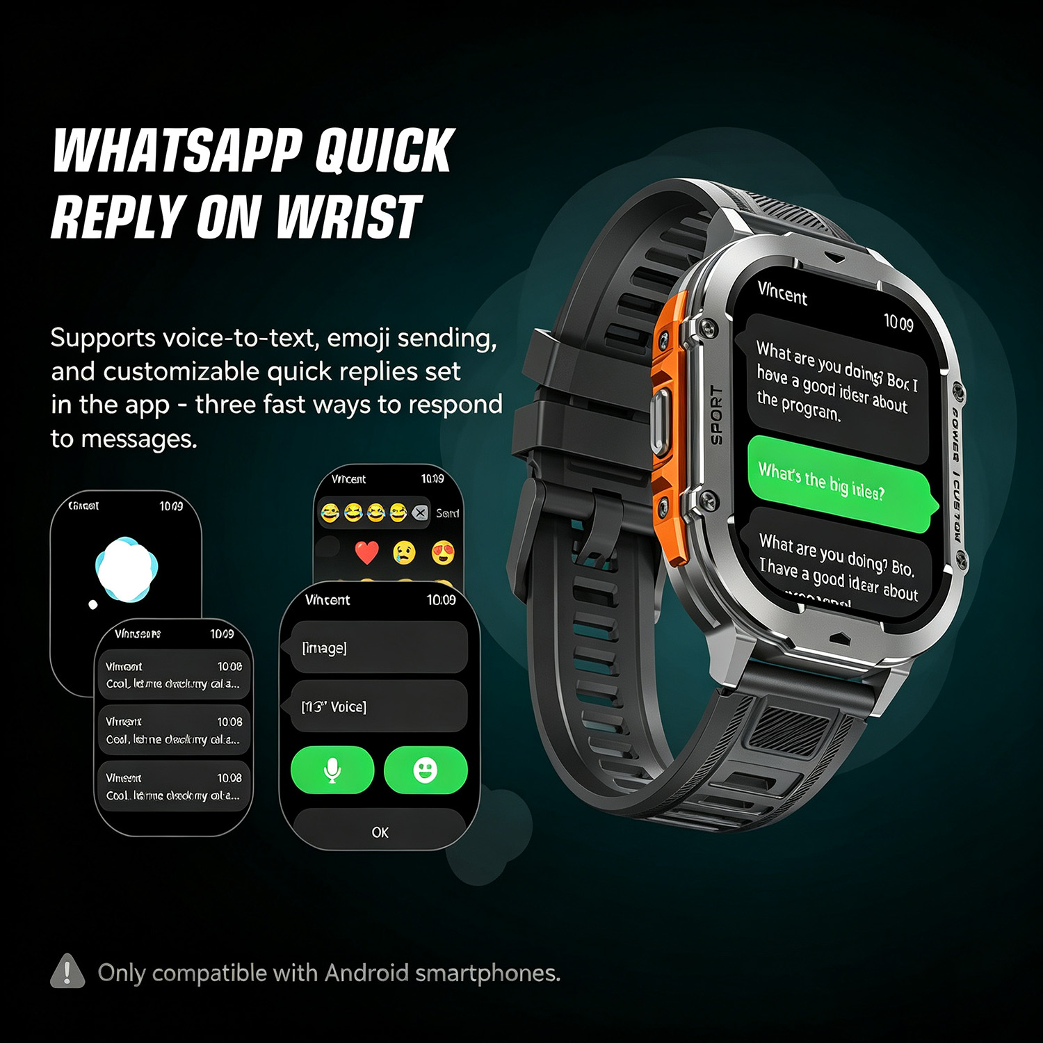 Montre connectée robuste LEADO - Watch X7 avis et prix