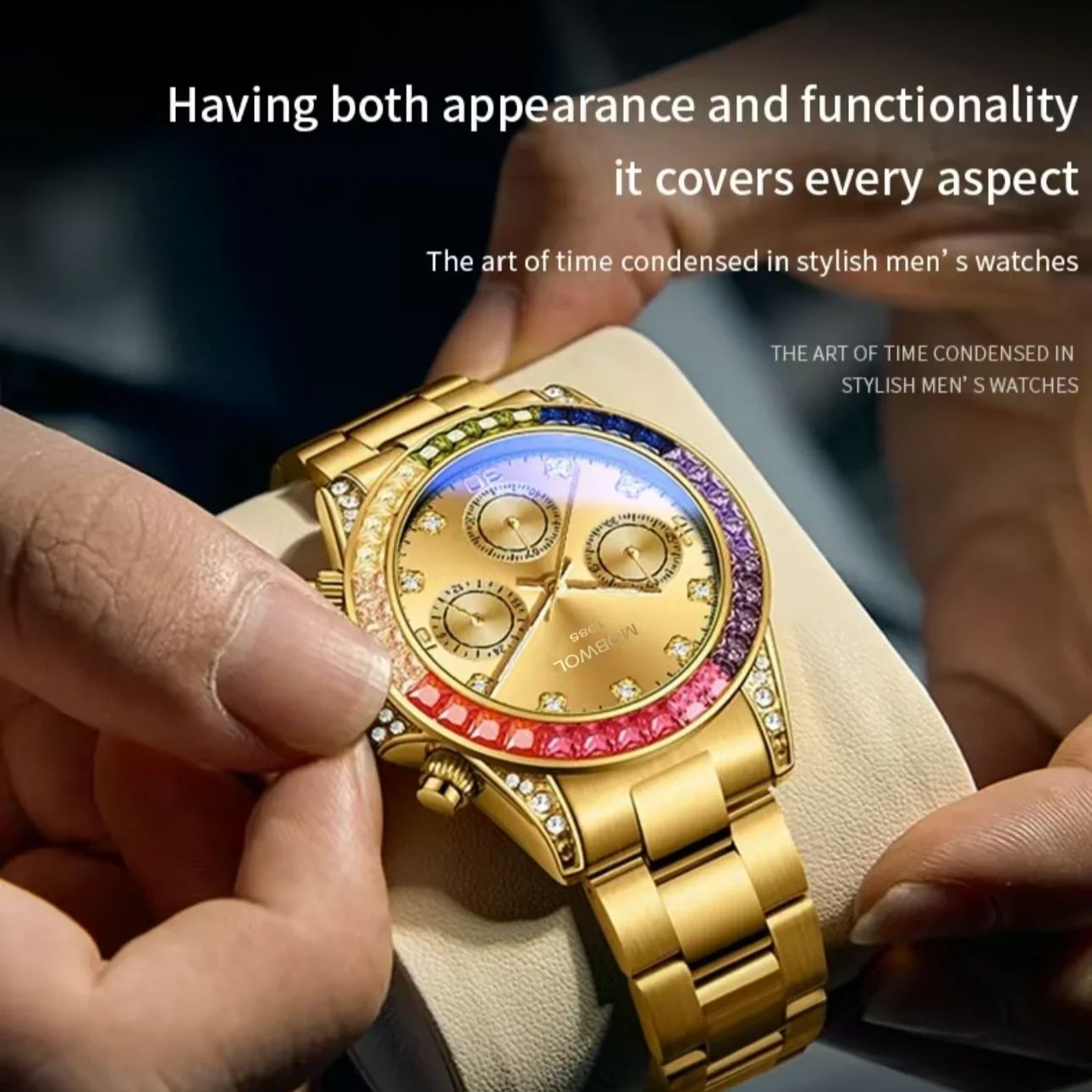 MOBWOL Nouvelle Montre Homme H - Smartwatch Luxury Watches For Men avis et prix
