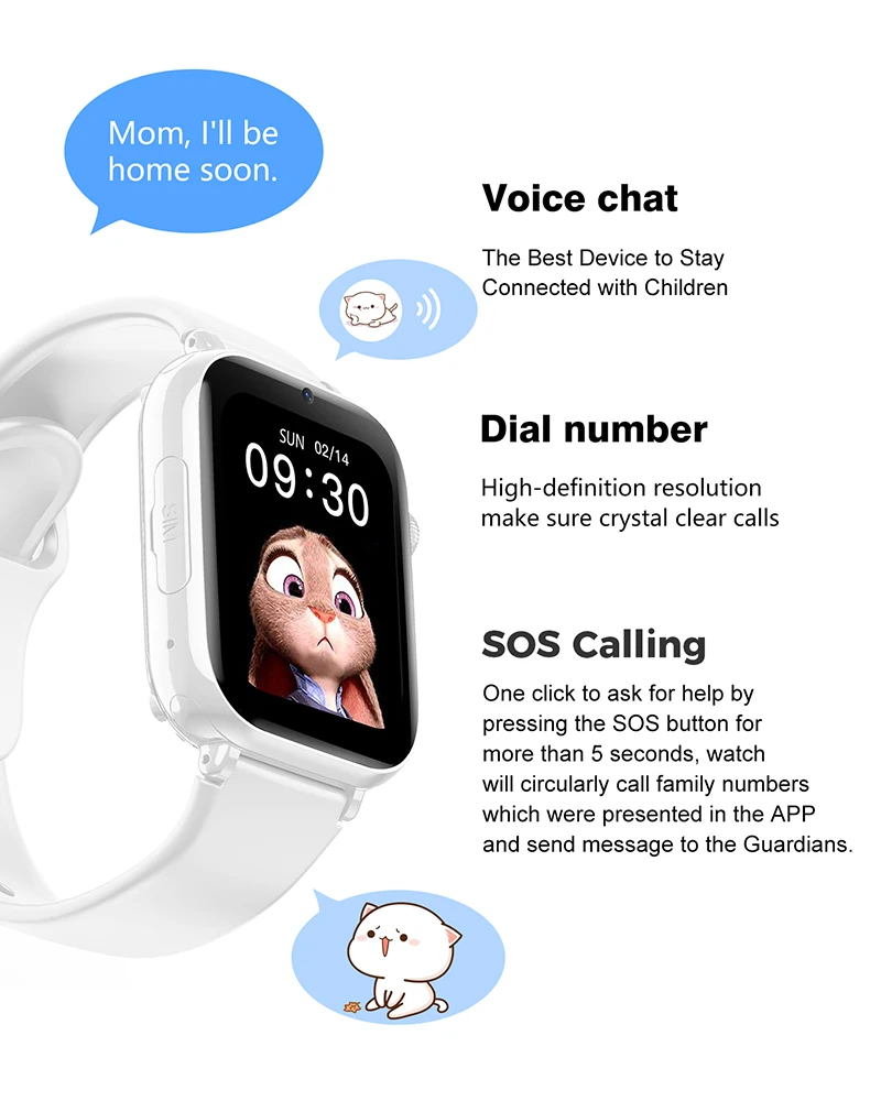 Montre connectée LBS pour enfa - Smartwatch Watches For Kid Boy Waterproof avis et prix