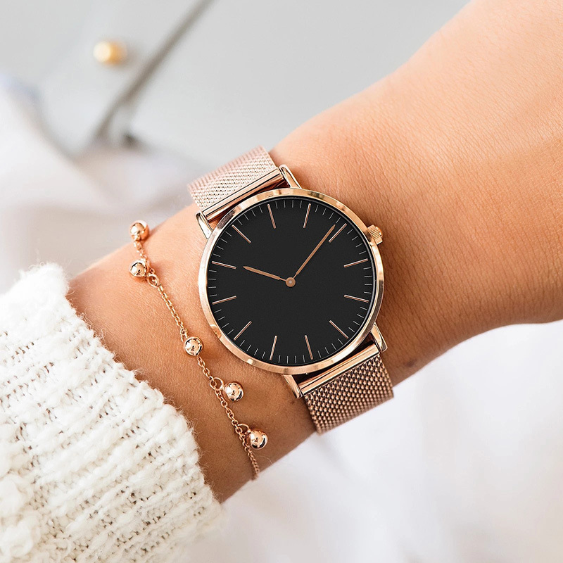 Top marque montres de luxe fem - Mesh Stainless Strap avis et prix