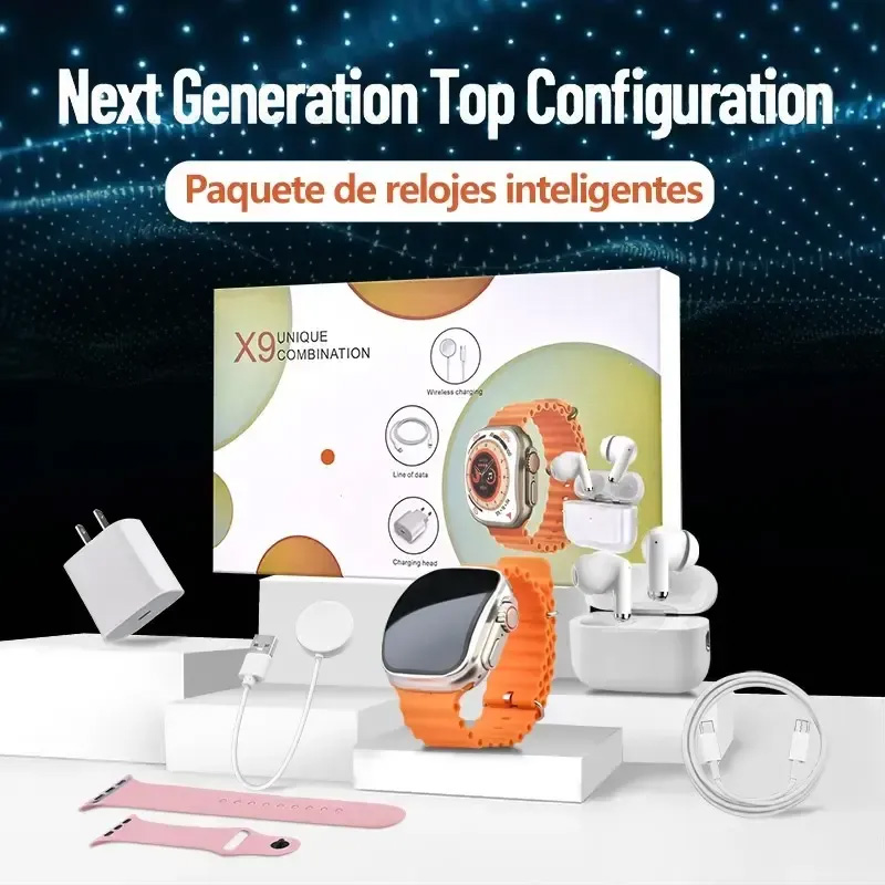 Ensemble de montre connectée 6 - Smartwatch Premium Watches For Men avis et prix