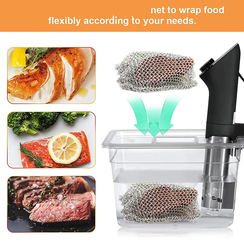 Sac de cuisson à Immersion en  - Mesh Stainless Strap avis et prix
