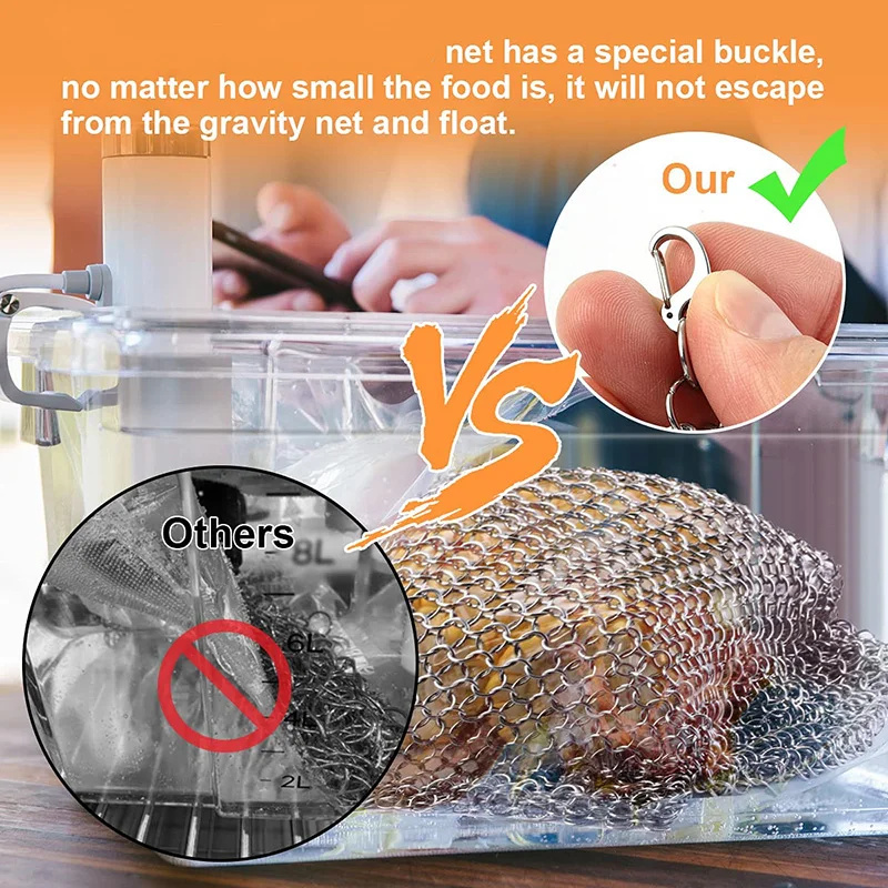 Sac de cuisson à Immersion en  - Mesh Stainless Strap avis et prix