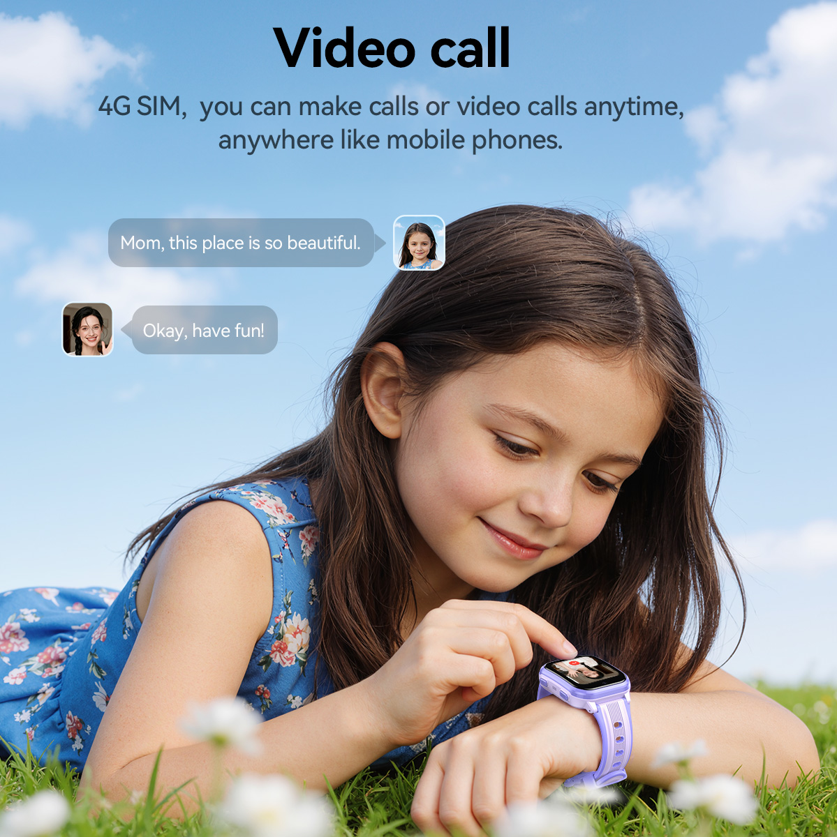 Montre connectée pour enfants  - Smartwatch Watches For Kid Boy avis et prix