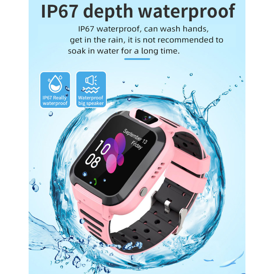 Montre intelligente étanche po - Smartwatch Watches For Kid Boy Waterproof avis et prix