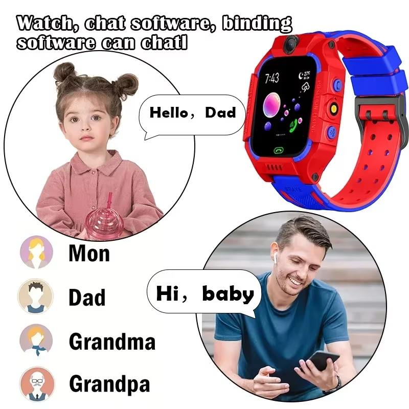 Montre intelligente pour enfan - Smartwatch Watches For Kid Boy avis et prix